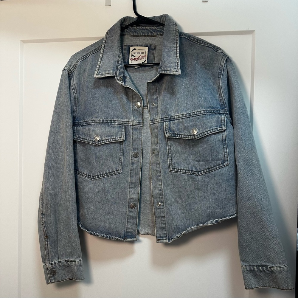 Stoosh Light Blue Denim Jacket